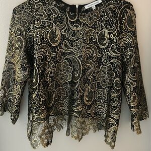 Love letter evening top